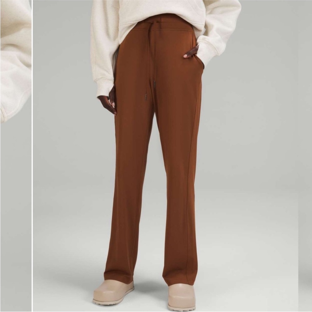 lululemon athletica Brown Straight Leg Pants